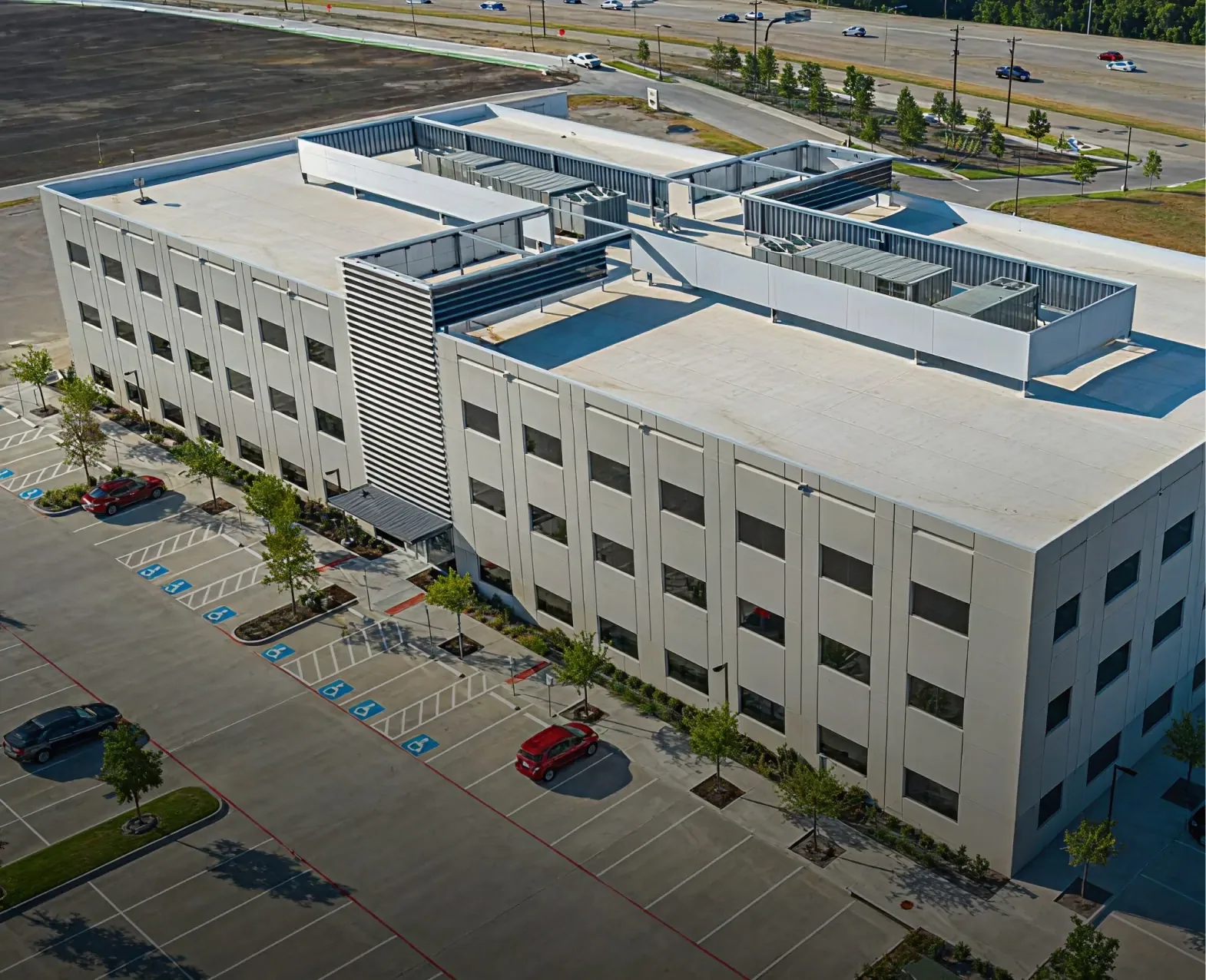 Occupied Commercial Building Reroofing in Peoria, AZ