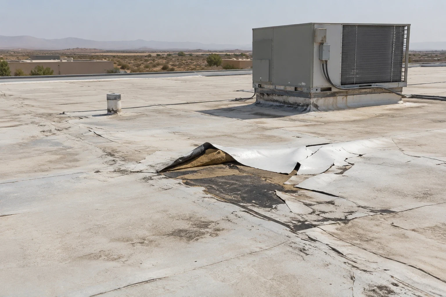 Storm Damage Roof Repair in Peoria, AZ